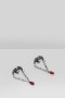 Women Earrings | Killstar Vamp Bat Earrings [RED]