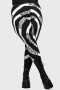 Women Leggings | Killstar Vertigo Spiral Leggings