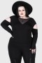 Women Long Sleeves | Killstar Devote Thee Top