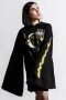 Women Long Sleeves | Killstar Shine Bright Oversized Hood Top