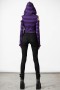 Women Long Sleeves | Killstar Zephyr Hooded Top [PURPLE]