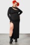 Women Maxi | Killstar Astaroth Long Sleeve Dress