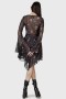 Women Mini | Killstar Bellflora Mesh Dress