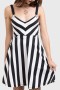 Women Mini | Killstar Stripe O Negative Dress
