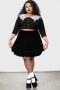 Women Mini Skirts | Killstar Lamellae Skater Skirt