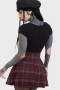 Women Mini Skirts | Killstar Sable Riot Skirt