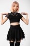 Women Mini Skirts | Killstar Yasumi Mesh Skirt