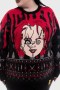 Women Sweaters | Killstar Chucky Wanna Play Sweater