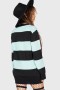 Women Sweaters | Killstar Vampurr Stripe Sweater [MINT]