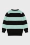 Women Sweaters | Killstar Vampurr Stripe Sweater [MINT]