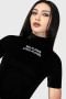 Women T-Shirts & Vests | Killstar Allergic To Colour Velvet Top