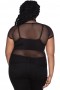 Women T-Shirts & Vests | Killstar Wildchild Fishnet Top [B]