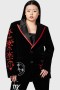 Women Velvet | Killstar Beelzebub Jacket