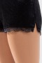 Women Velvet | Killstar Burnt Obsidian Shorts