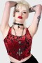 Women Velvet | Killstar Snarl Corset Top