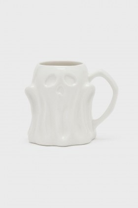 Homeware Cups & Mugs | Killstar Ghostly Shaped Mug
