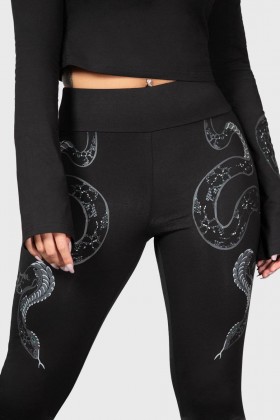 Women Leggings | Killstar Slitherina Leggings