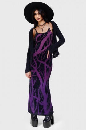 Women Maxi | Killstar Forest Knit Maxi Dress