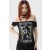 Women T-Shirts & Vests | Killstar Ghost With The Most Bardot Top