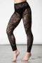  Női leggings | Killstar Empyrean csipkés leggings