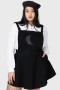  Női Mini | Killstar Luna Orb Pinafore Ruha