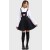  Női Mini | Killstar Naughty Grizzly Pinafore Ruha