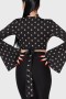 Crop da donna | Killstar Betty's Bash Wrap Top
