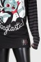  Maniche lunghe da donna | Maglia a righe Killstar Fangtasy