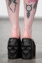  Scarpe con plateau da donna | Ciabatte con plateau Killstar Doom