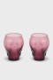 Homeware Cups & Mugs | Killstar Cranium Drinking Glasses [PLUM]