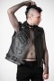 Men Jackets & Coats | Killstar Doom Leather Vest [FAUX LEATHER]