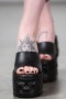 Women Platforms | Killstar Doom Platform Sliders