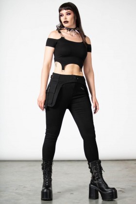 Women Harnesses & Belts | Killstar Glitch Pocket Belt