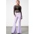 Women Velvet | Killstar Moondance Bell Bottoms [PASTEL LILAC]