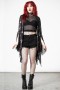  Lange ermer for kvinner | Killstar Fairy Moss Mesh-cover-up