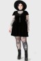  Kvinner Mini | Killstar Heather Babydoll-kjole [B]