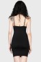  Kvinner Mini | Killstar Sultrate Slip Dress