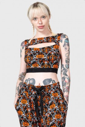  Dame Loungetøy | Killstar Fascinate Crop Top