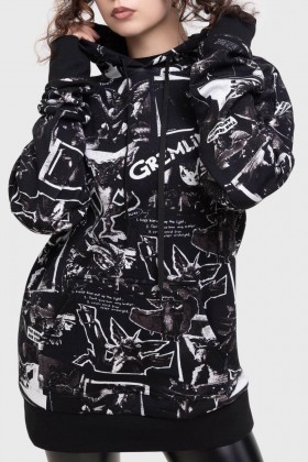 Bluzy z kapturem męskie | Bluza z kapturem Killstar: Gremliny nadchodzą