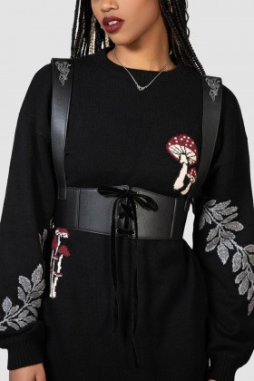 Ženski pojasevi i remeni | Killstar Decay After Death pojas za ispod prsa