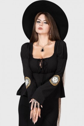  Ženski dugi rukavi | Killstar Evil's Harvest Top