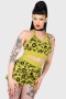  Kvinnor Fritid | Killstar Skulleo Halter Top