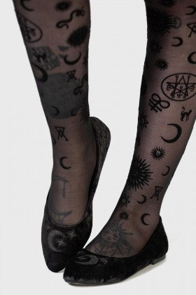  Bailarinas y zapatillas para mujer | Bailarinas de terciopelo Killstar Lunanite