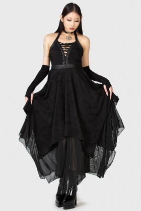  Vestido largo de mujer | Vestido Killstar Badlands