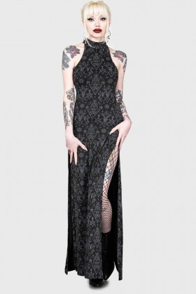 Vestido largo de mujer | Vestido largo Killstar Over-Queen