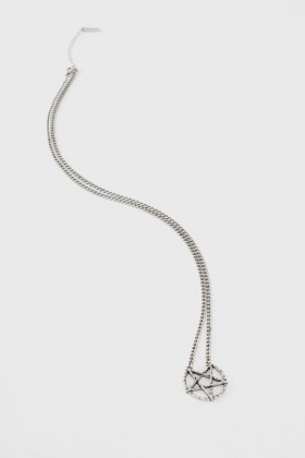  Collares para mujer | Collar con pentagrama y sello roto de Killstar
