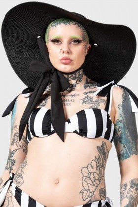  Traje de baño para mujer | Sombrero de sol Killstar Gothetica