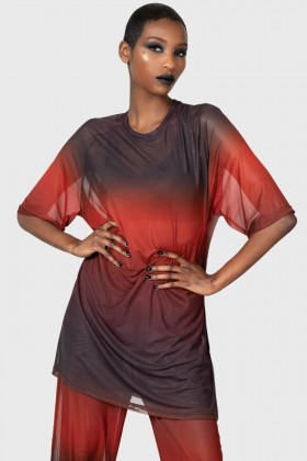  Camisetas y chalecos para mujer | Top de malla Killstar Unreal Trance