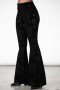  سراويل نسائية واسعة | Killstar Evil Eye Burnout Bell Bottom