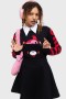  Kvinder Mini | Killstar Naughty Grizzly Pinafore Kjole